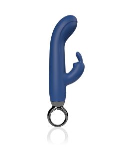 Screaming O Primo Rabbit – Rechargeable Silicone Vibrator (Blueberry)