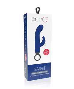 Screaming O Primo Rabbit – Rechargeable Silicone Vibrator (Blueberry)