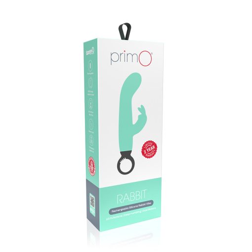 Screaming O Primo Rabbit – Silicone Rechargeable Rabbit Vibrator (Kiwi) - Image 5