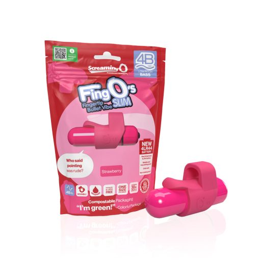 Screaming O 4B Fingo Slim Strawberry
