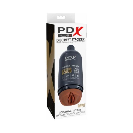 Pdx Plus Shower Therapy Soothing Scrub Brown