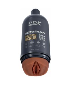 Pdx Plus Shower Therapy Soothing Scrub Brown