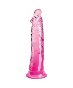 King Cock Clear 8In Pink