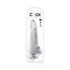 King Cock Clear With Balls 10In Clear
