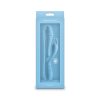Obsessions Scarlett Heated Silicone Vibrator – Light Blue