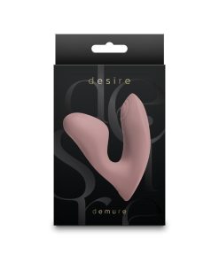Desire Demure Autumn – Wearable Dual Motor Vibrator for Clit & Vaginal Play