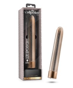 The Collection Lattice Limited Edition Rechargeable 7 In. Vibrator Rose Gold