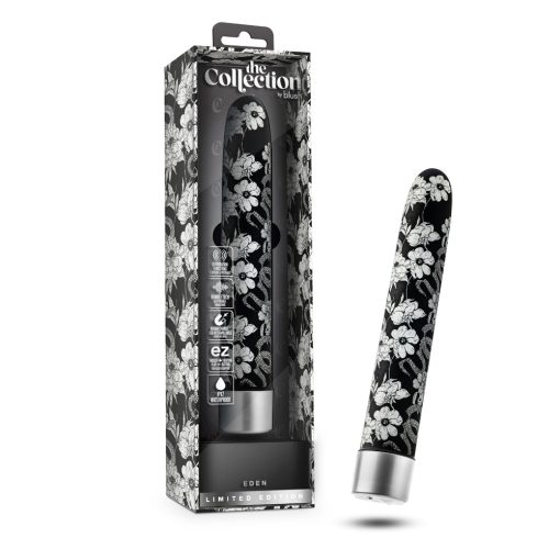 The Collection Eden Limited Edition Rechargeable 7 In. Vibrator Black