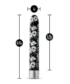 The Collection Eden Limited Edition Rechargeable 7 In. Vibrator Black