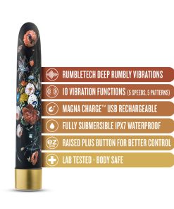 The Collection Bountiful Limited Edition Rechargeable 7 In. Vibrator Flora