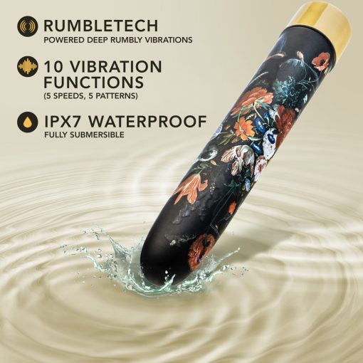 The Collection Bountiful Limited Edition Rechargeable 7 In. Vibrator Flora - Image 8