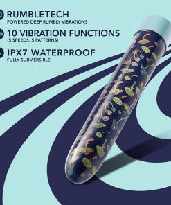 Limited Addiction Dreamscape Rechargeable 7 In. Vibrator Blue