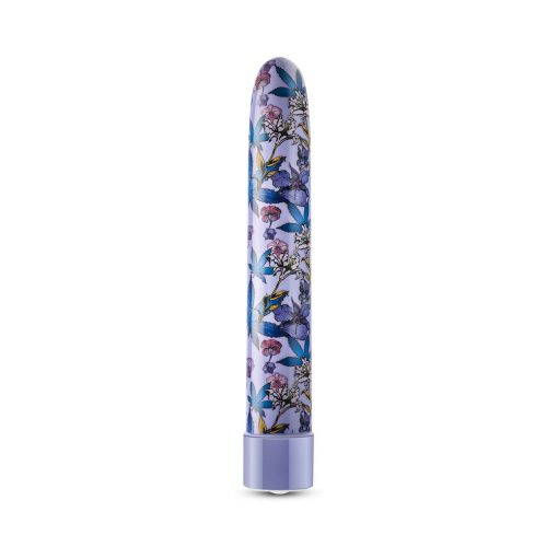 Limited Addiction Floradelic Rechargeable 7 In. Vibrator Purple - Image 2