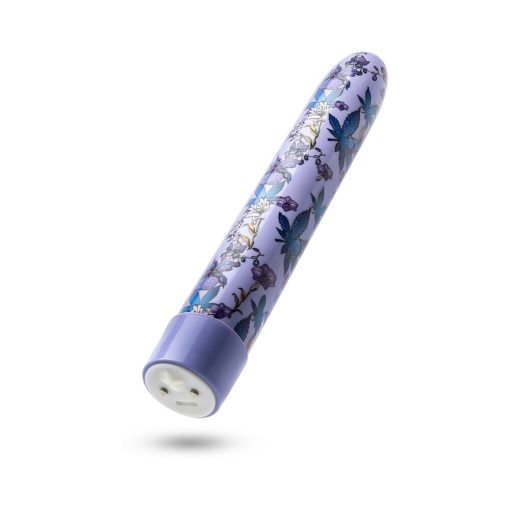 Limited Addiction Floradelic Rechargeable 7 In. Vibrator Purple - Image 4