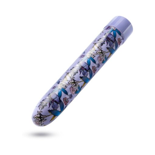 Limited Addiction Floradelic Rechargeable 7 In. Vibrator Purple - Image 5