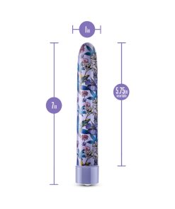 Limited Addiction Floradelic Rechargeable 7 In. Vibrator Purple