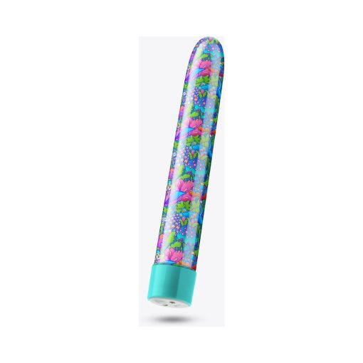 Limited Addiction Utopia Rechargeable 7 In. Vibrator Aqua - Image 3