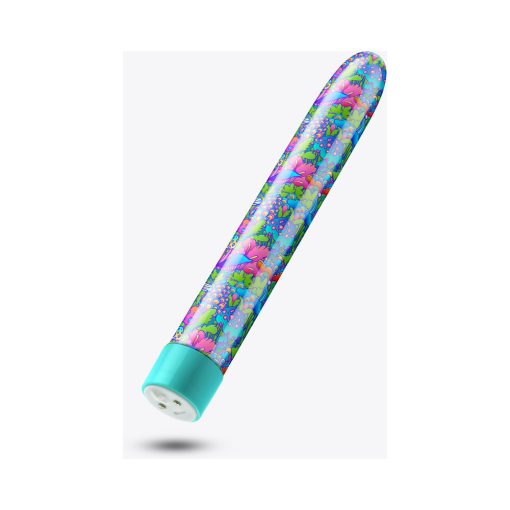 Limited Addiction Utopia Rechargeable 7 In. Vibrator Aqua - Image 4
