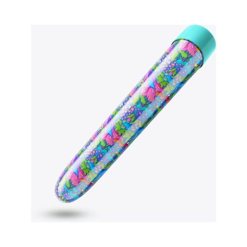 Limited Addiction Utopia Rechargeable 7 In. Vibrator Aqua - Image 5