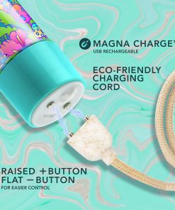 Limited Addiction Utopia Rechargeable 7 In. Vibrator Aqua