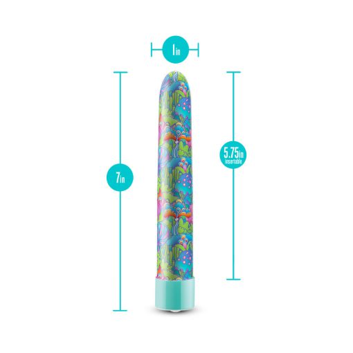 Limited Addiction Utopia Rechargeable 7 In. Vibrator Aqua - Image 11