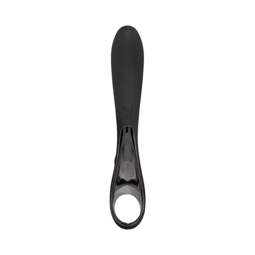Playboy Ollo Rechargeable Silicone Vibrator With Ring Handle 2 Am - Image 7