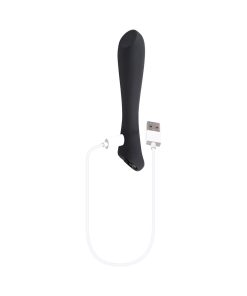 Playboy Ollo Rechargeable Silicone Vibrator With Ring Handle 2 Am