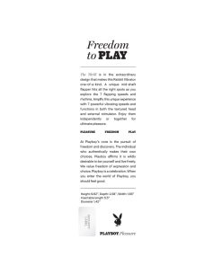 Playboy The Thrill – Dual Stim Flapper Rabbit Vibrator (Acai, Rechargeable)