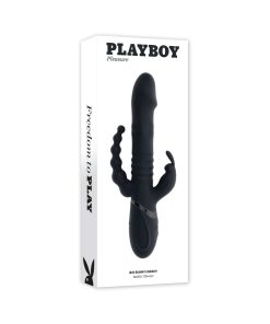 Playboy Big Bunny Energy Rechargeable Silicone Triple Stim Vibrator 2Am