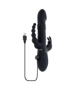 Playboy Big Bunny Energy Rechargeable Silicone Triple Stim Vibrator 2Am