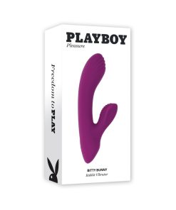Playboy Bitty Bunny Rechargeable Silicone Mini Rabbit Vibrator Wild Star