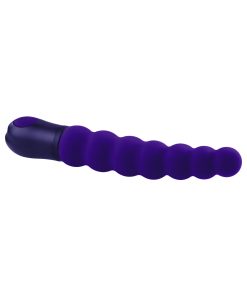 Selopa Beaded Beauty Silicone Vibrator Purple
