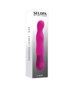 Selopa G Wow Silicone G-Spot Vibrator Pink