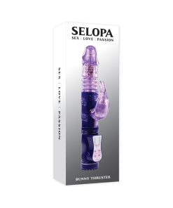 Selopa Bunny Thruster Thrusting Rabbit Vibrator Purple