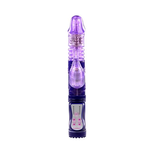 Selopa Bunny Thruster Thrusting Rabbit Vibrator Purple - Image 2