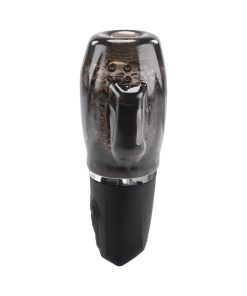 Zero Tolerance A Sucking Good Time Rechargeable Vibrating Stroker Black Smoke