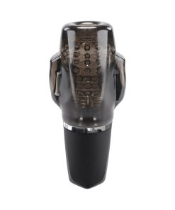 Zero Tolerance A Sucking Good Time Rechargeable Vibrating Stroker Black Smoke