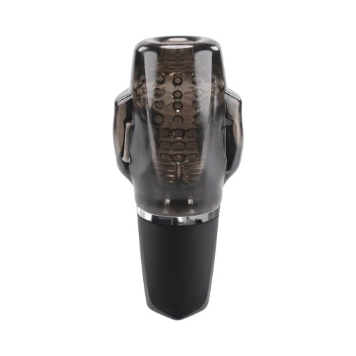 Zero Tolerance A Sucking Good Time Rechargeable Vibrating Stroker Black Smoke - Image 4