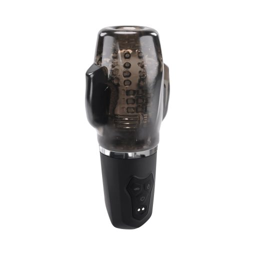 Zero Tolerance A Sucking Good Time Rechargeable Vibrating Stroker Black Smoke - Image 5