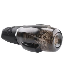 Zero Tolerance A Sucking Good Time Rechargeable Vibrating Stroker Black Smoke