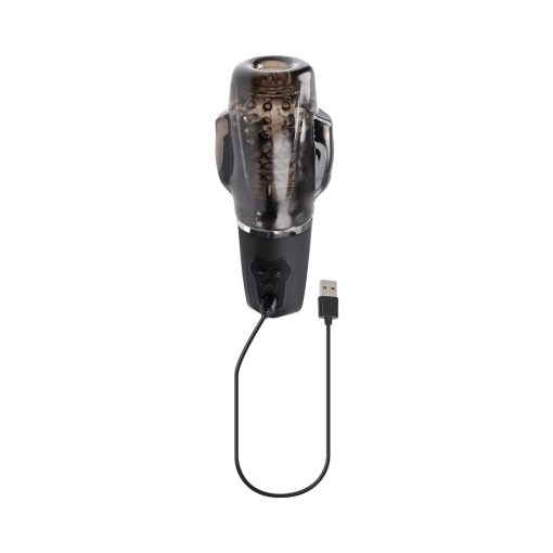 Zero Tolerance A Sucking Good Time Rechargeable Vibrating Stroker Black Smoke - Image 9