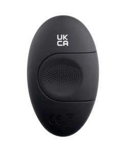 Gender X The Wrangler Rechargeable Silicone Vibrating C-Ring With Remote Black