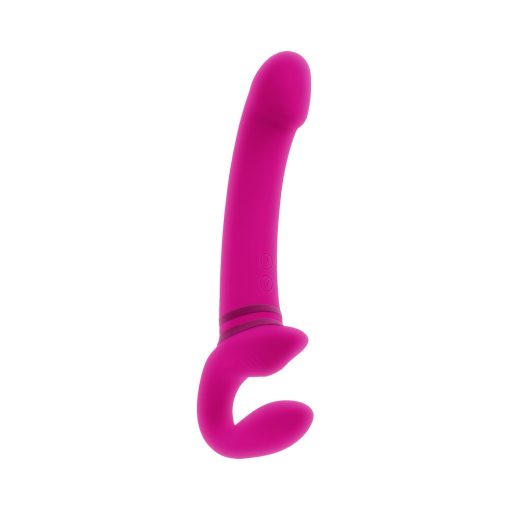 Gender X Sharing Is Caring Rechargeable Silicone Dual-Ended Vibrator Pink - Image 3