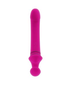 Gender X Sharing Is Caring Rechargeable Silicone Dual-Ended Vibrator Pink