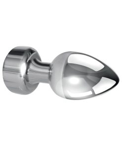 Gender X Rockin' Metal Plug Xl Rechargeable Vibrating Anal Plug Aluminum Silver