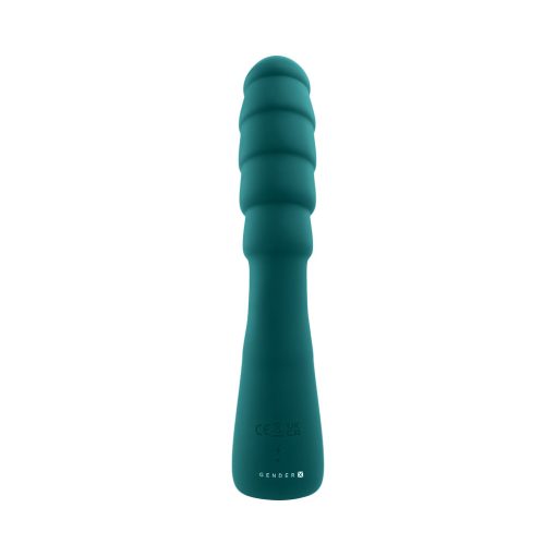 Gender X Scorpion Rechargeable Silicone Vibrator Teal - Image 3
