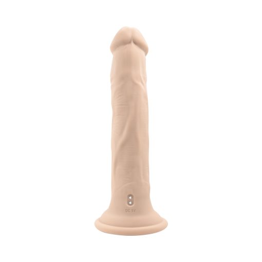 Evolved In Thrust We Trust Rechargeable Silicone Thrusting Vibrating Dildo With Remote Light - Image 5