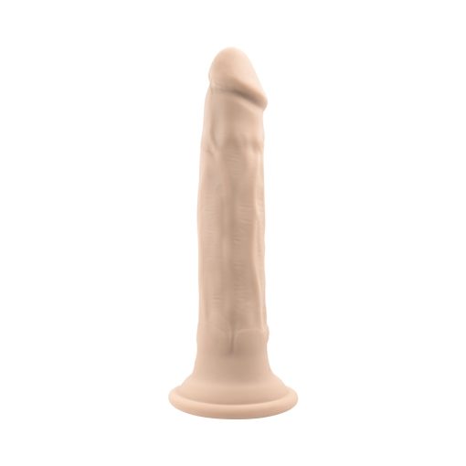 Evolved In Thrust We Trust Rechargeable Silicone Thrusting Vibrating Dildo With Remote Light - Image 6