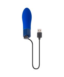 Selopa Cobolt Cutie Rechargeable Silicone Mini Vibrator Blue