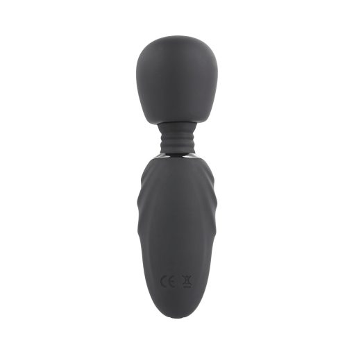 Selopa Buzz One Out Rechargeable Silicone Mini Wand Vibrator Black - Image 3